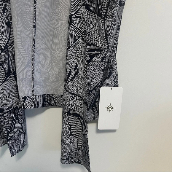 🆕 Lululemon Yoga Haven Kimono Dottie Tribe - Picture 2 of 10